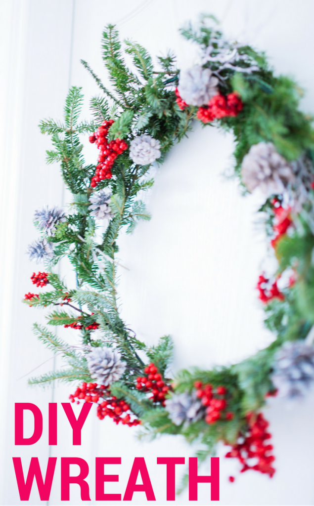 DIY best ever holiday wreath