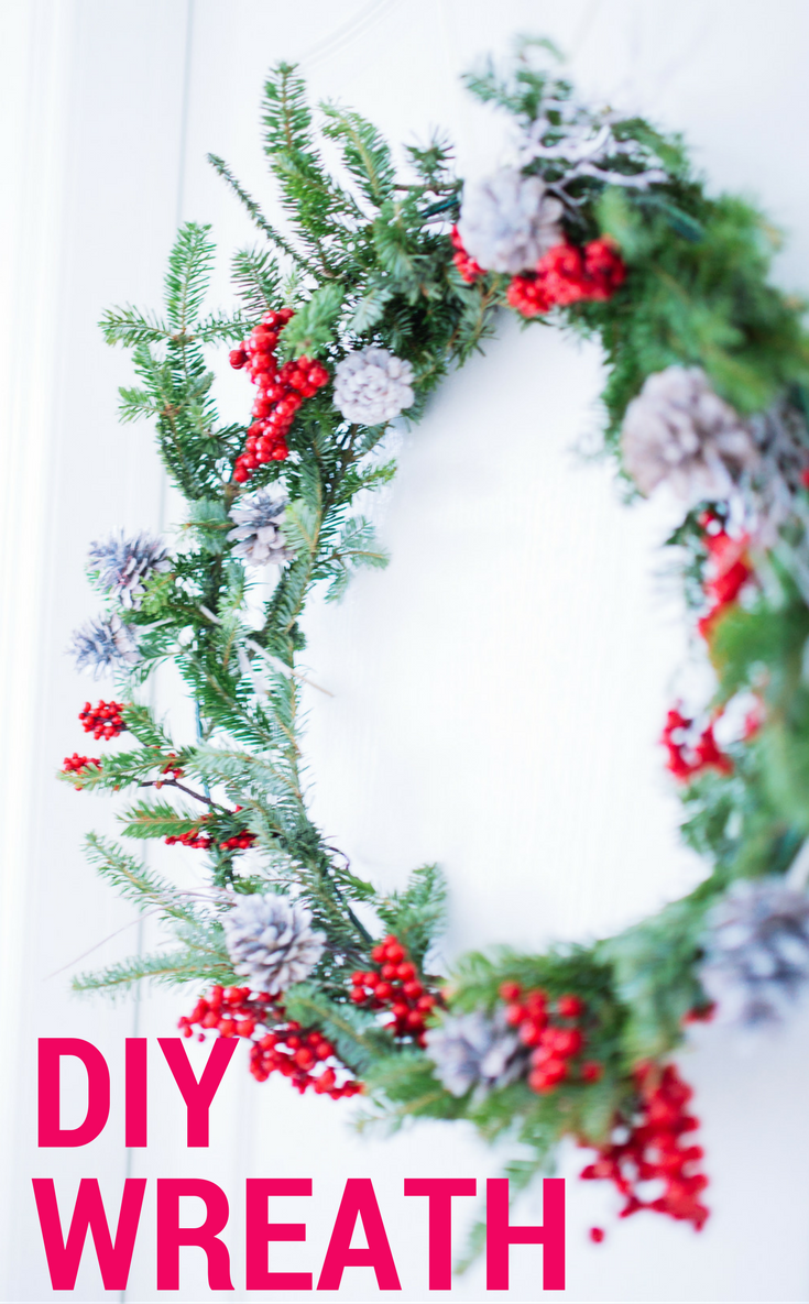 DIY best ever holiday wreath 
