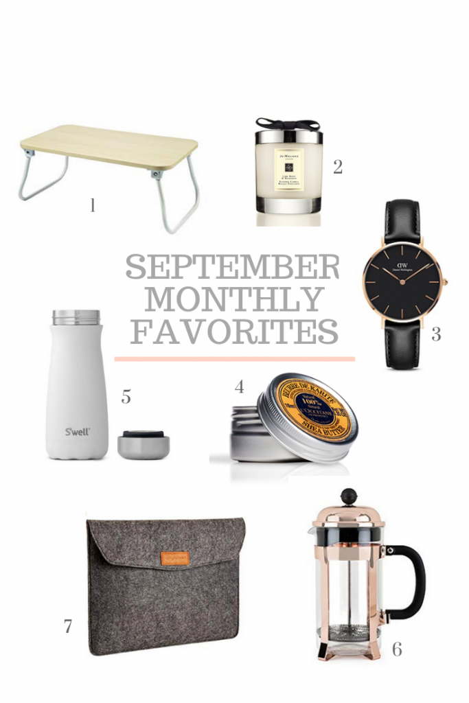 September 2018 Montly Favorites - monthly favorites