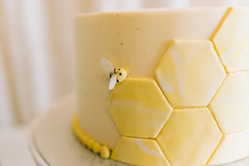 Bee Themed Baby Shower and a Beautiful Bee Baby Shower Cake